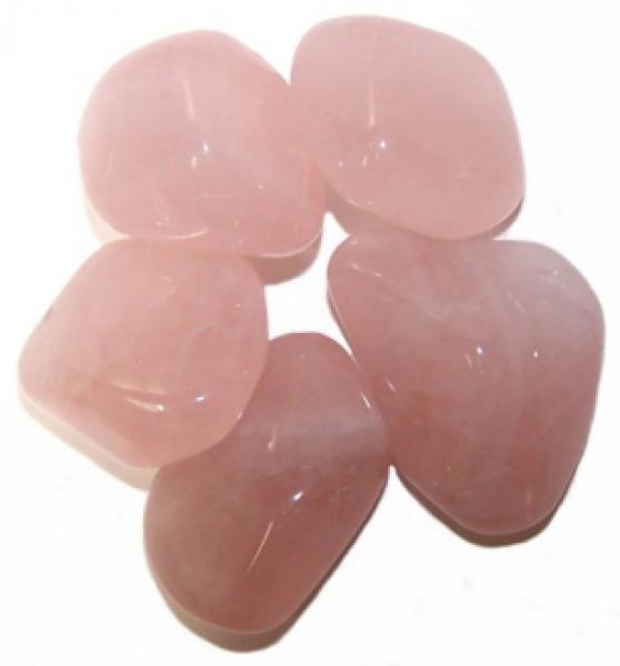 Trommelstein Rosenquarz